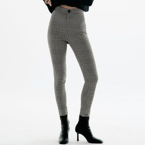 Plaid textured dress pants NWT